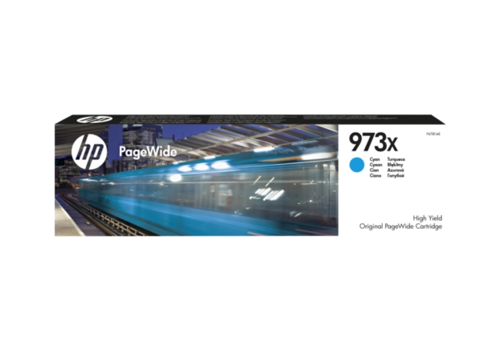 HP 973X Inkjet Cartridge - Cyan