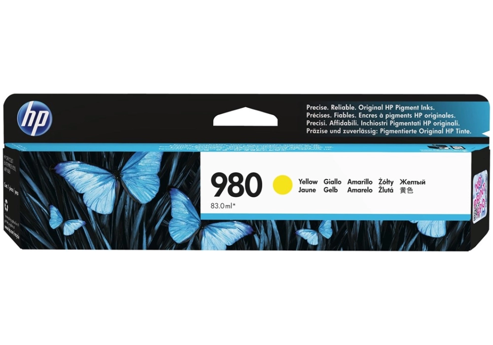 HP 980 Inkjet Cartridge - Yellow