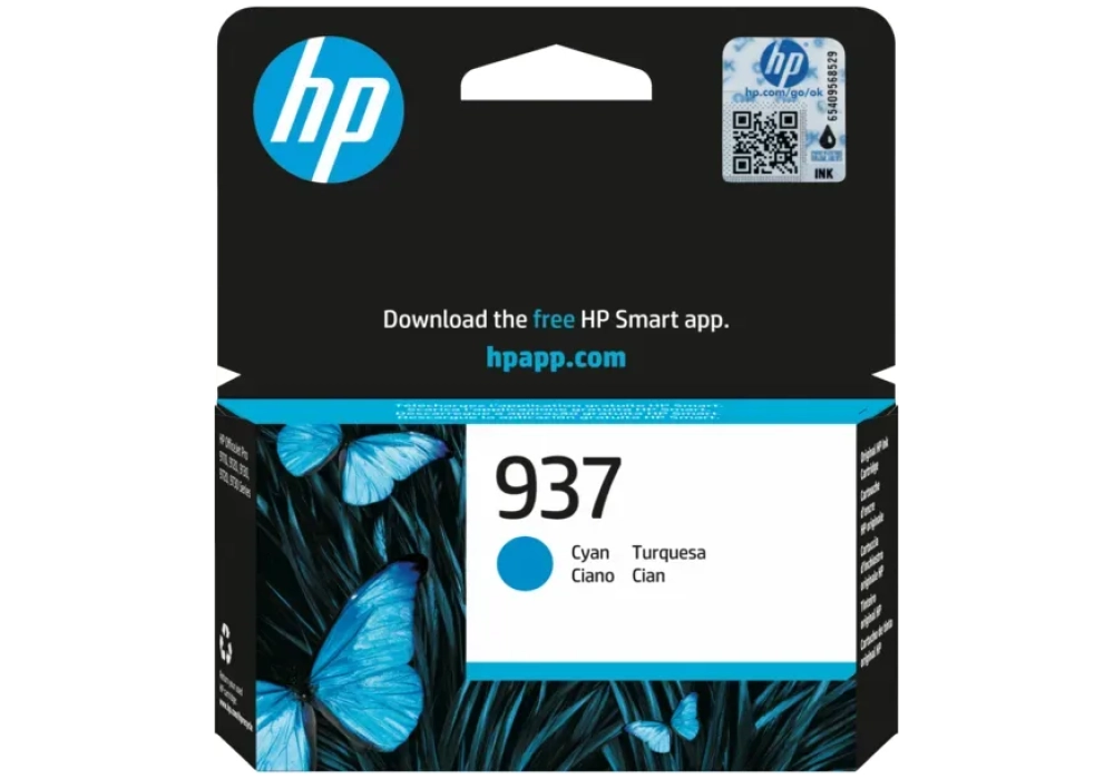 HP Cartouche d'encre 937 - Cyan