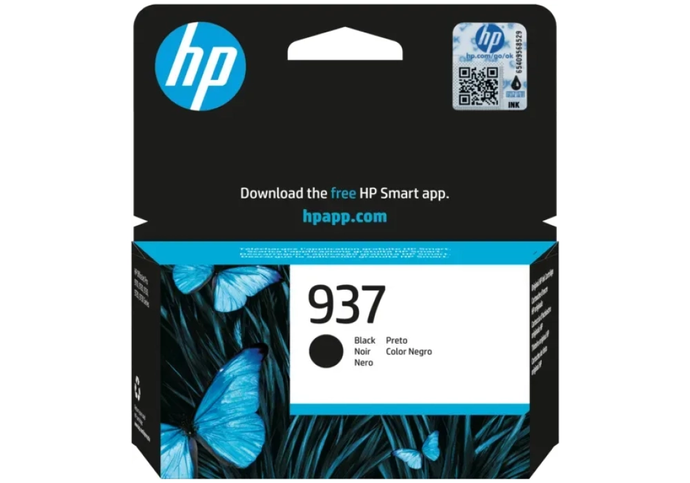 HP Cartouche d'encre 937 - Noir