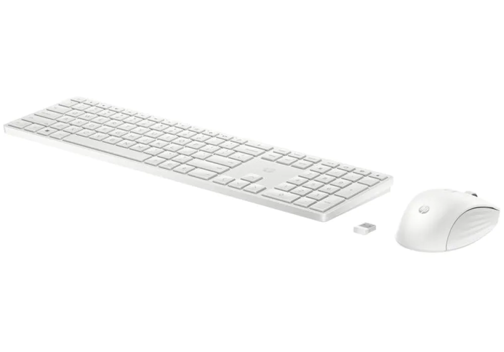 HP Ensemble clavier-souris 650 Wireless (Blanc)