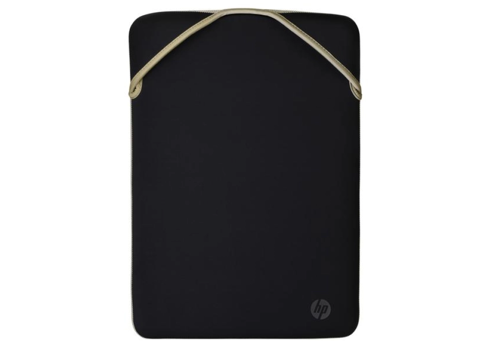 HP Laptop Sleeve Reversible Protective 14" (Black/Gold)