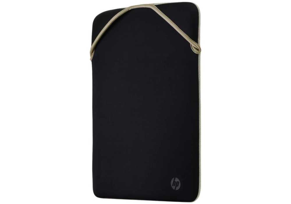HP Laptop Sleeve Reversible Protective 14" (Black/Gold)