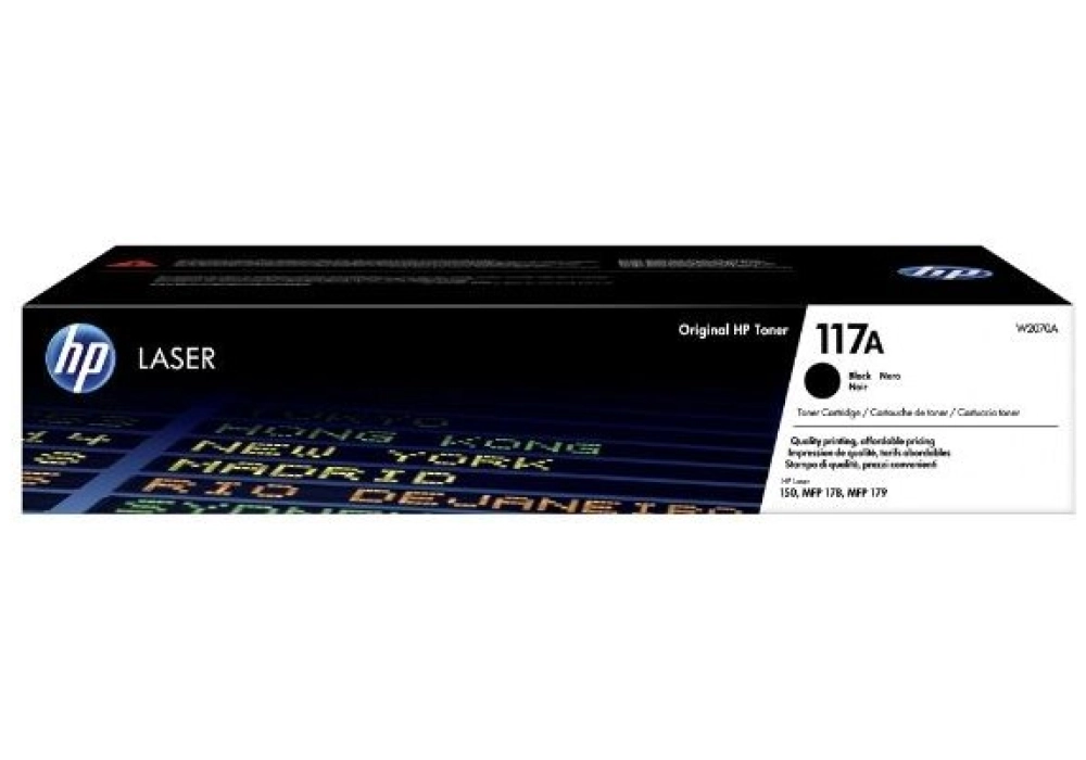 HP Toner Cartridge - 117A - noir