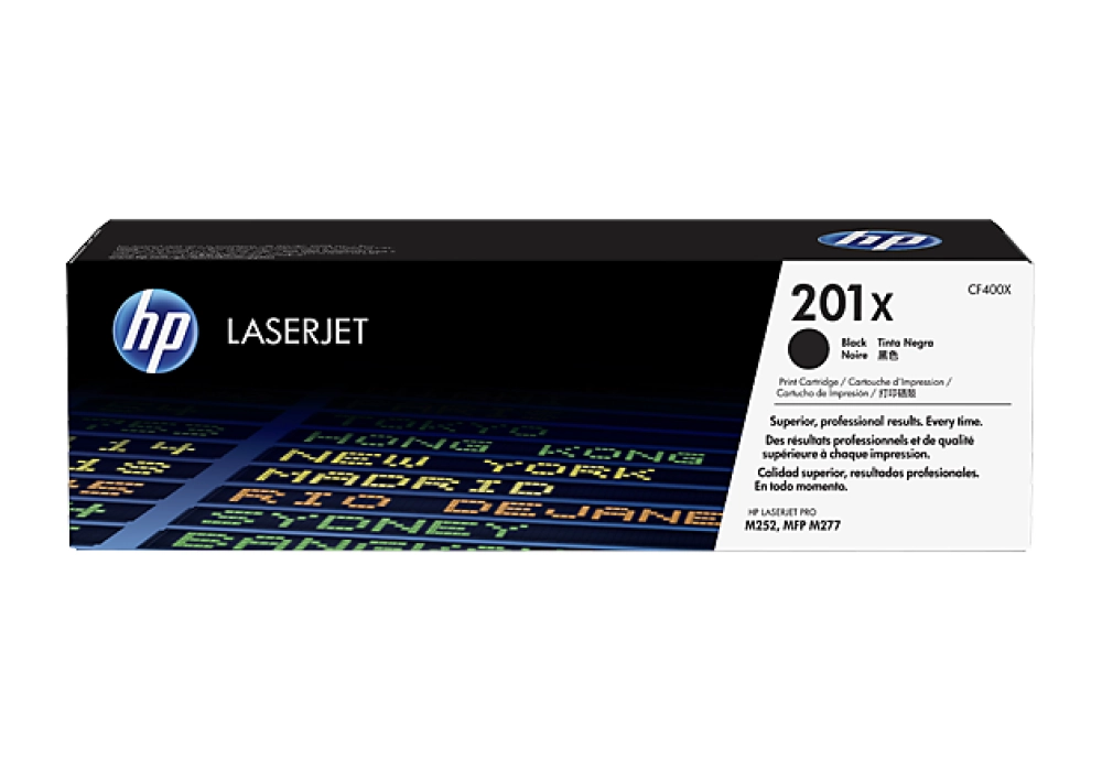 HP Toner Cartridge - 201X - Black