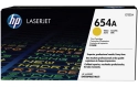 HP Toner Cartridge - 654A - Yellow