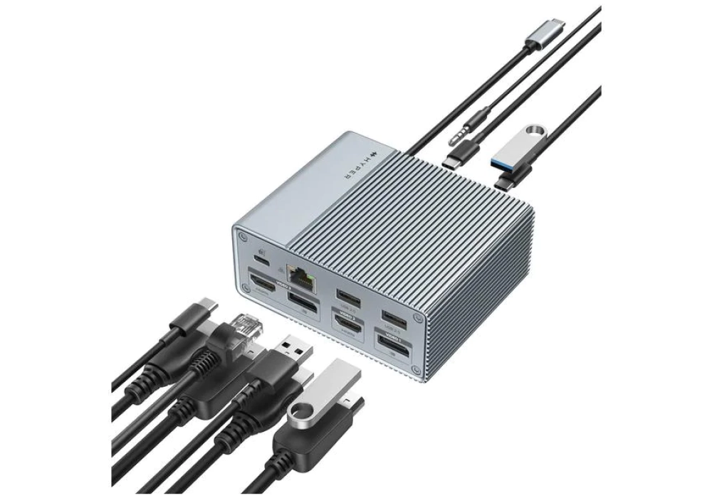 HYPER Hyperdrive GEN2 12-en-1 USB-C