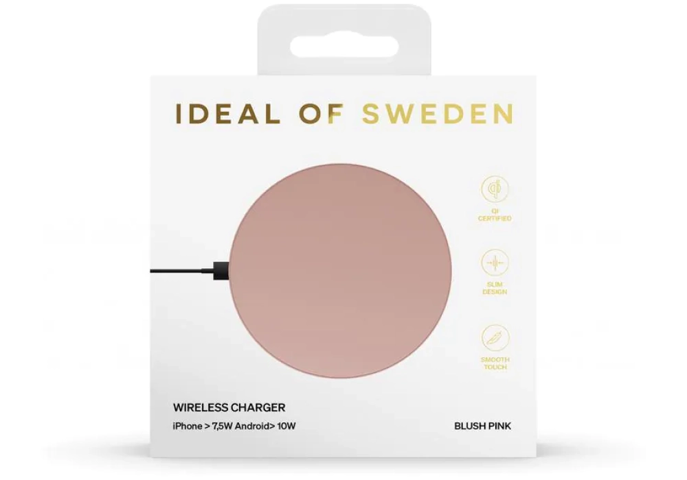 Ideal of Sweden Chargeur sans fil Blush Pink
