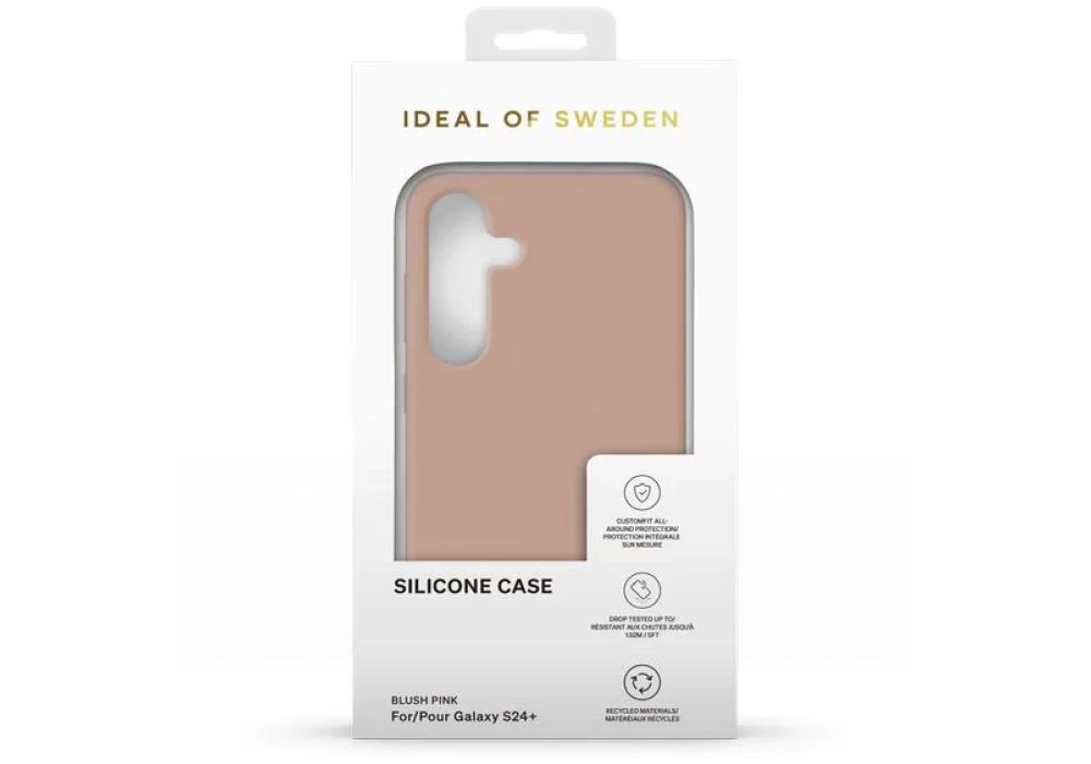 Ideal of Sweden Coque arrière Silicone Galaxy S24+ Rose