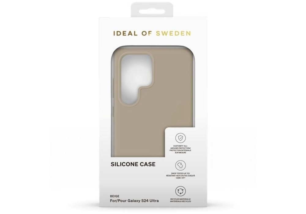 Ideal of Sweden Coque arrière Silicone Galaxy S24 Ultra Beige