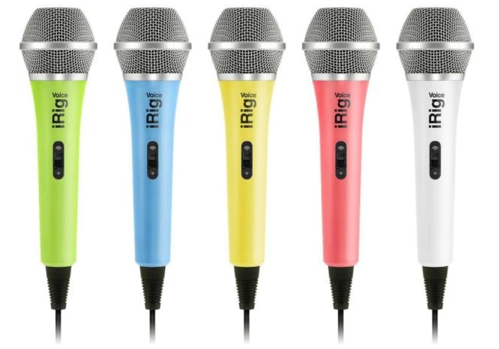 IK Multimedia Microphone iRig Voice Blanc
