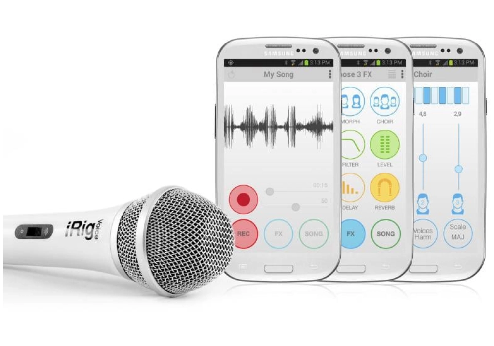 IK Multimedia Microphone iRig Voice Jaune