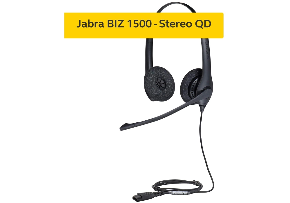 Jabra Biz 1500 Duo QD