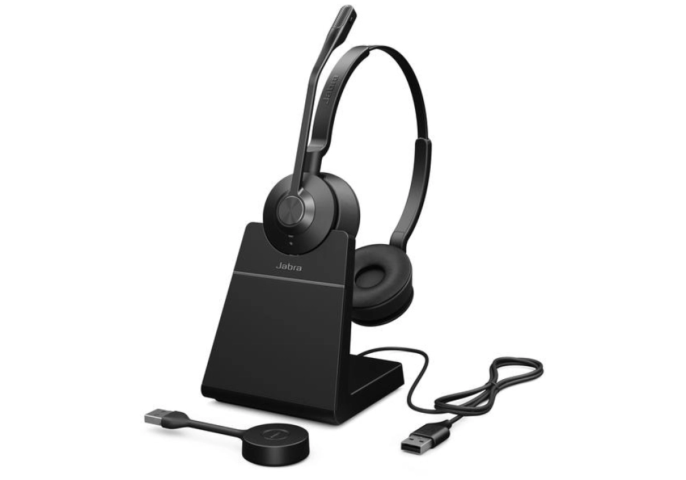 Jabra Engage 55 UC Duo USB-A + station de charge