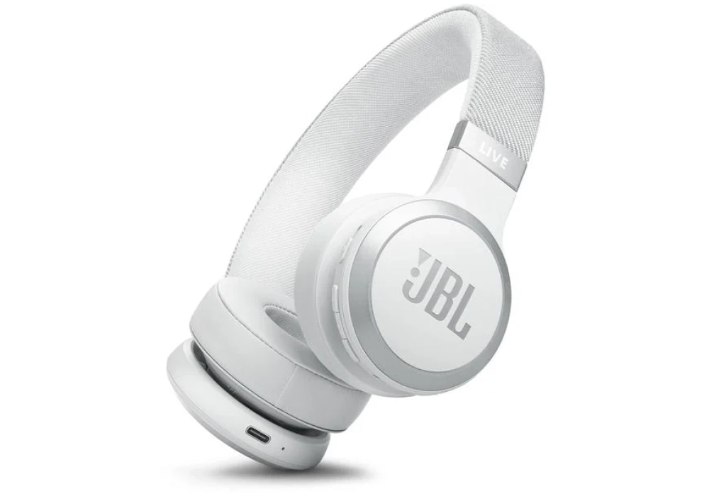 JBL Casques extra-auriculaires Wireless Live 670NC Blanc