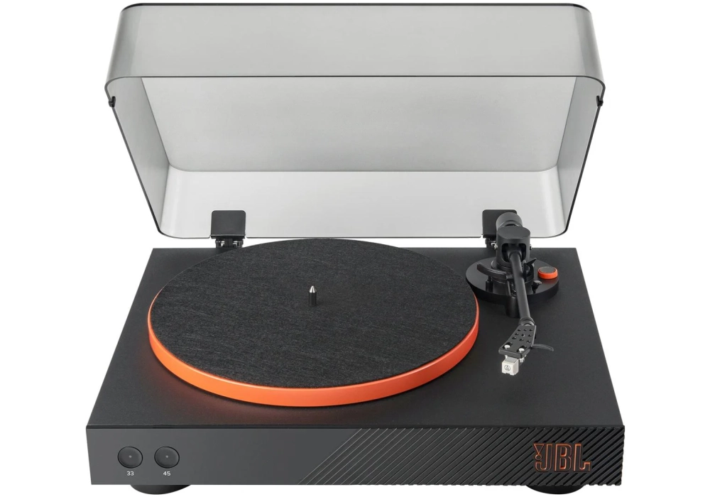JBL Tourne-disque Bluetooth Spinner BT Orange/Noir