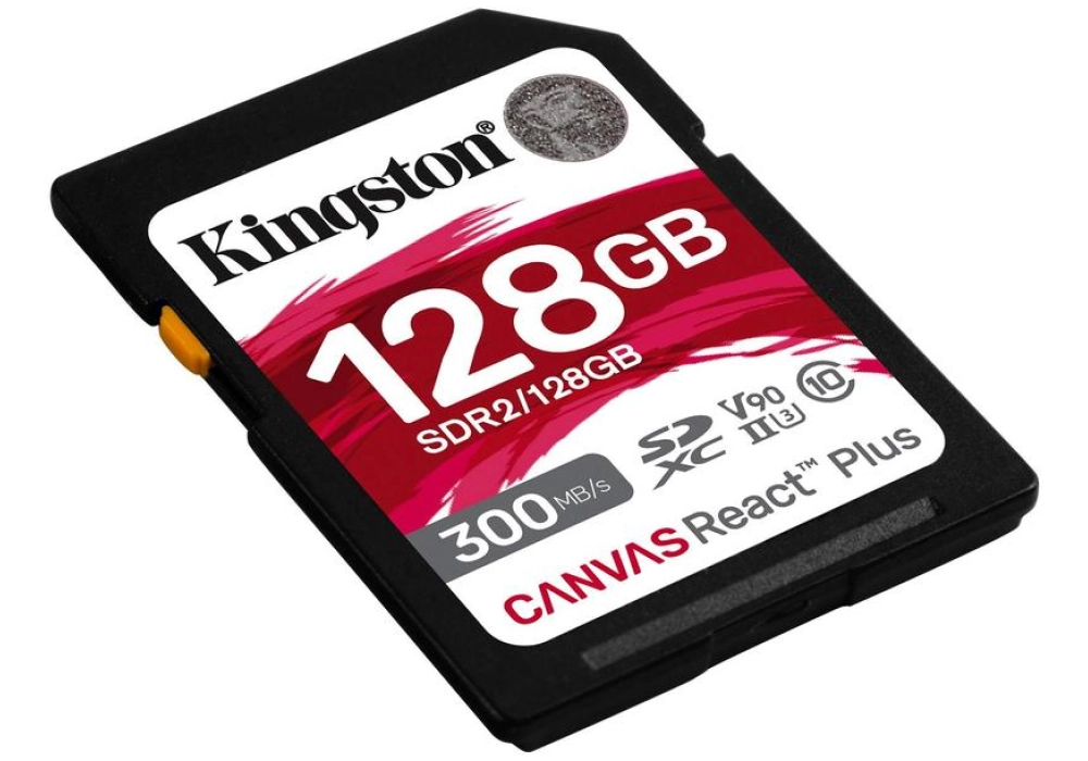 Kingston Canvas React Plus SDHC - 128 GB