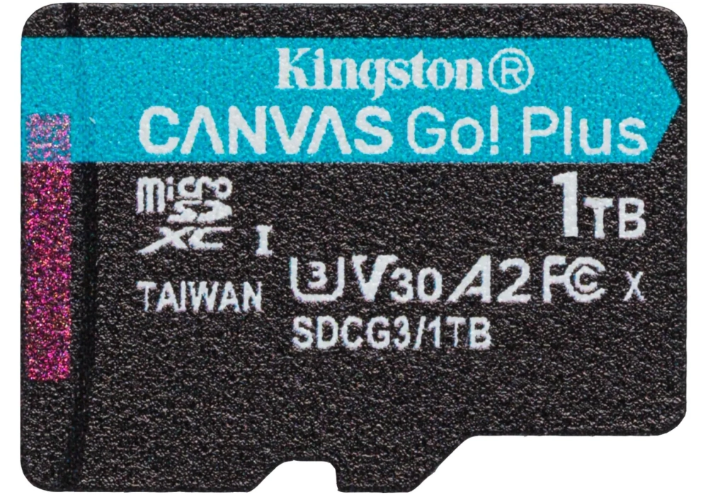 Kingston Carte microSDXC Canvas Go! Plus 1 TB sans adaptateur