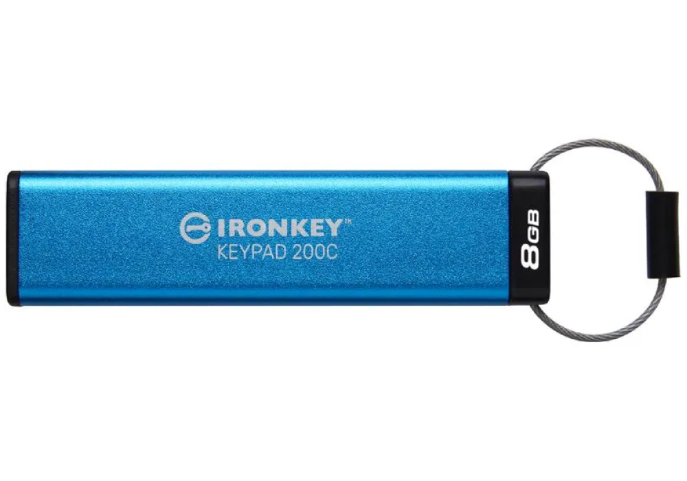 Kingston Clé USB IronKey Keypad 200C 8 GB