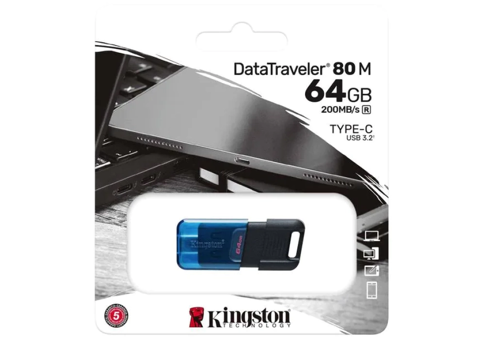 Kingston DataTraveler 80 M -  64 GB