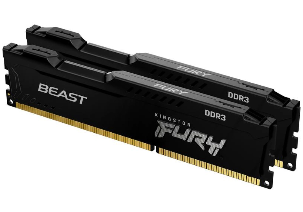 Kingston FURY Beast DDR3-1600 - 16GB (2x 8GB) - Black