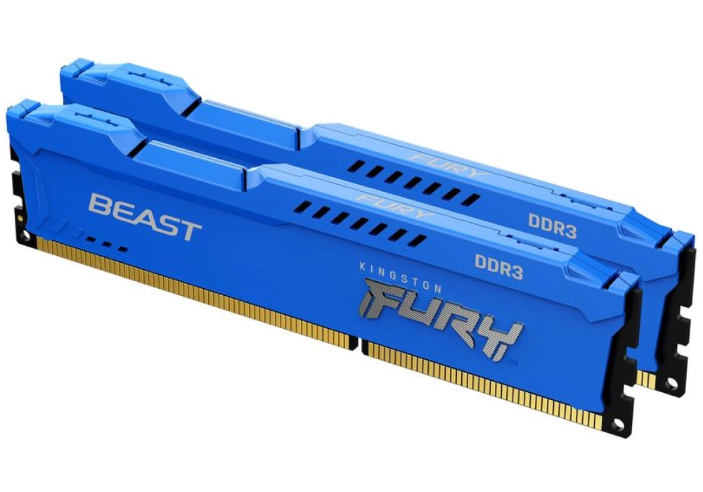Kingston FURY Beast DDR3-1600 - 16GB (2x 8GB) - Blue