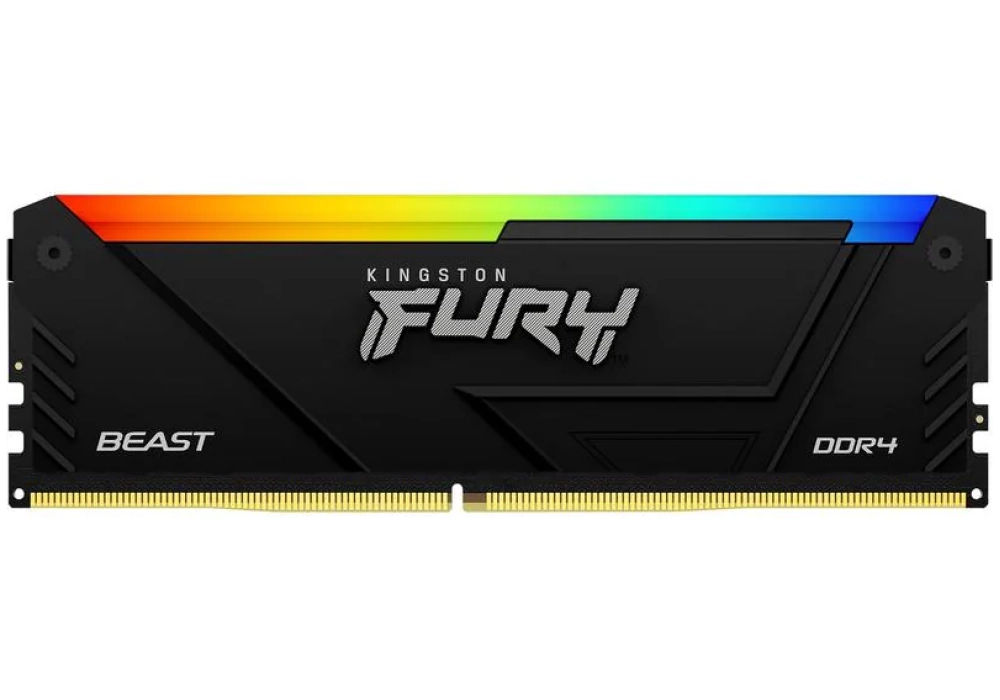 Kingston FURY Beast RGB DDR4-2666 - 64GB (4x 16GB - CL16 2G)