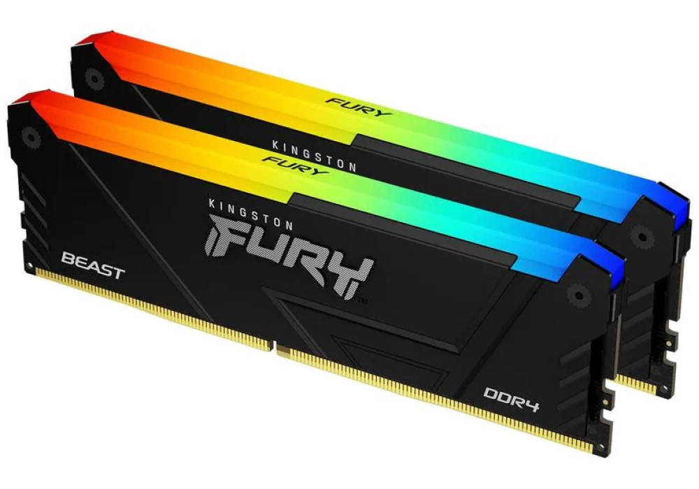 Kingston FURY Beast RGB DDR4-3200 - 32GB (2x 16GB - CL16 1G)