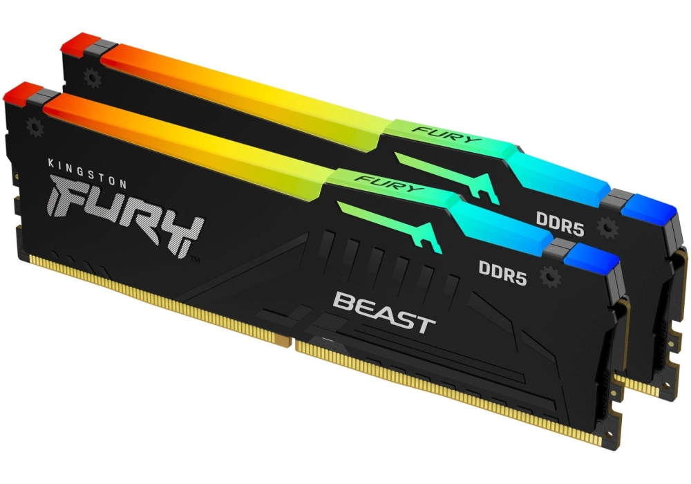 Kingston FURY Beast RGB DDR5-5200 - 32GB (2x 16GB - CL40)