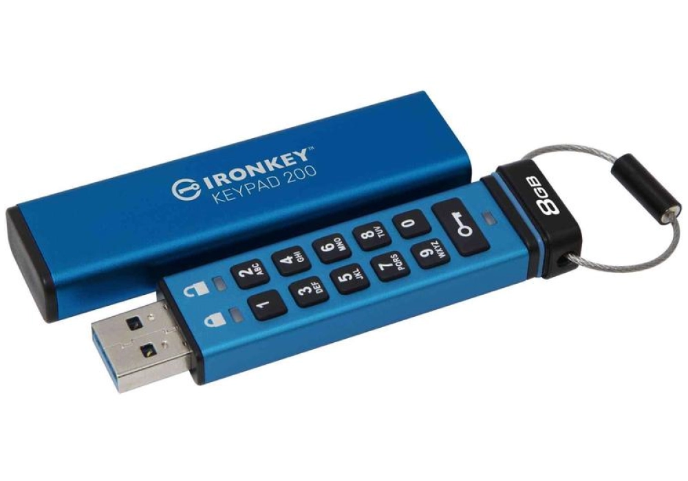 Kingston IronKey Keypad 200 - 8 GB