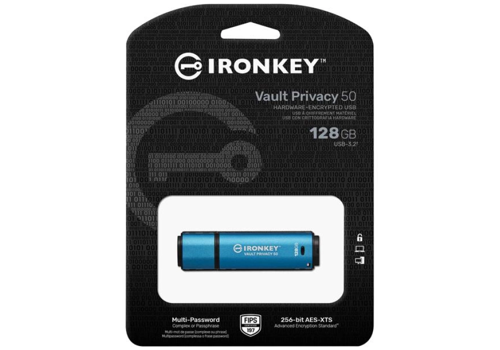 Kingston IronKey Vault Privacy 50 - 128 GB