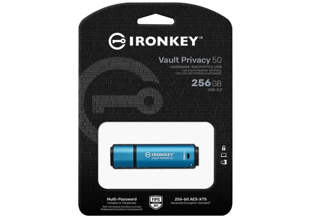 Kingston IronKey Vault Privacy 50 - 256 GB