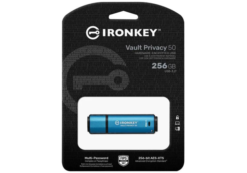 Kingston IronKey Vault Privacy 50 - 512 GB