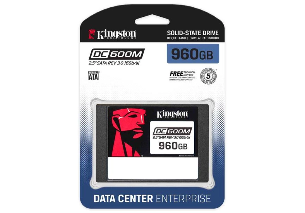 Kingston SSD DC600M 2.5" SATA 960 GB