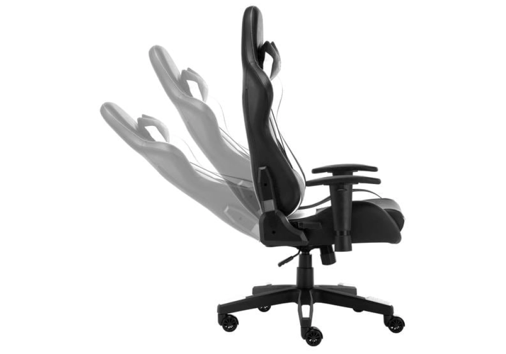 LC-Power Chaise de gaming LC-GC-600BW Noir/Blanc