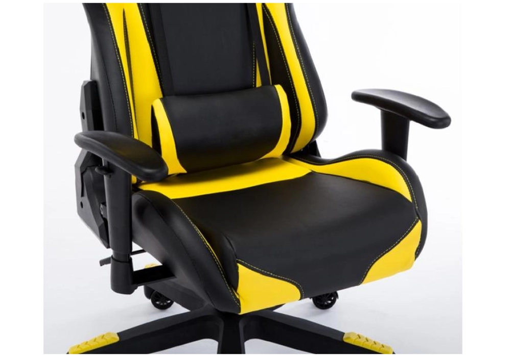 LC-Power Chaise de gaming LC-GC-600BY Jaune/Noir