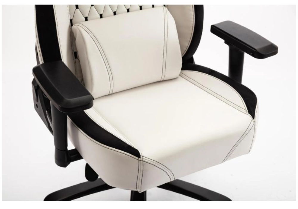 LC-Power Chaise de gaming LC-GC-800BW Blanc/Noir