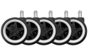 LC-Power Roulettes LC-CASTERS-DRIFT Set de 5 pièces blanc
