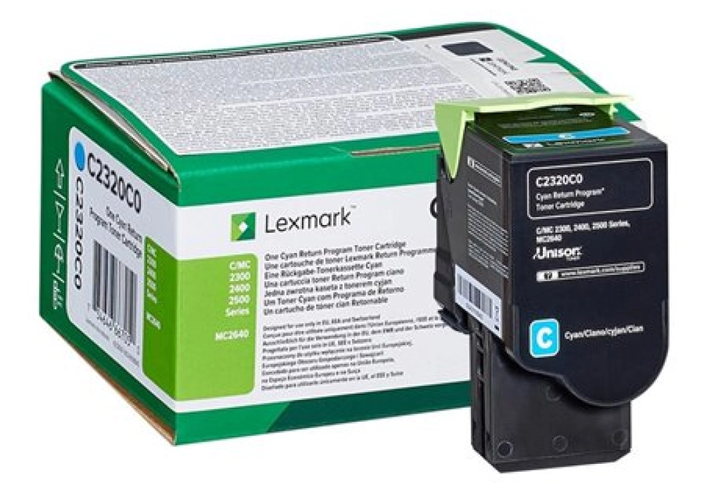 Lexmark Toner Cartridge C2320C0 - Cyan