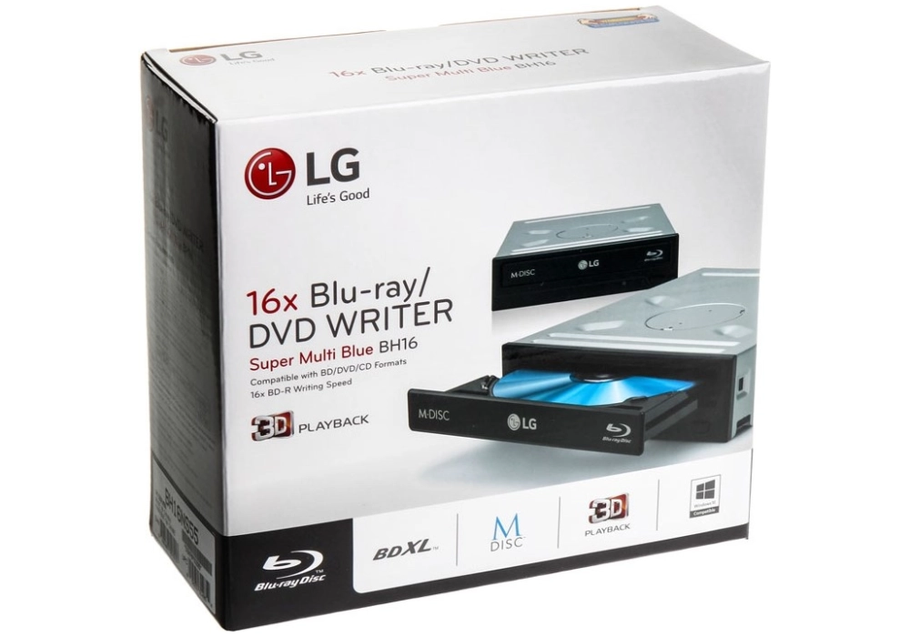 LG Graveur Blu-ray BDRW BH16NS55.AHLR10B