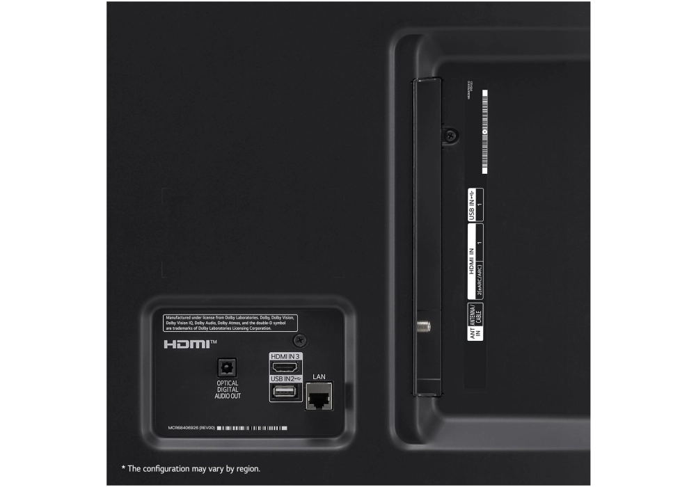 LG TV 65NANO82T6B 65", 3840 x 2160 (Ultra HD 4K), LED-LCD