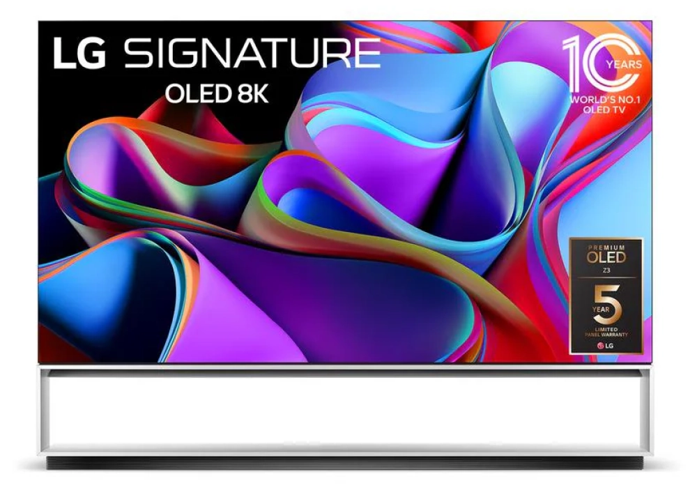 LG TV OLED Signature Z39 88", 7680 x 4320 (8K UHD), OLED