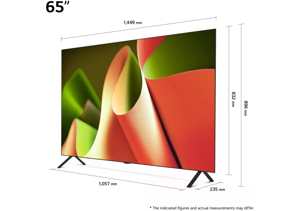 LG TV OLED65B49LA 65", 3840 x 2160 (Ultra HD 4K), OLED