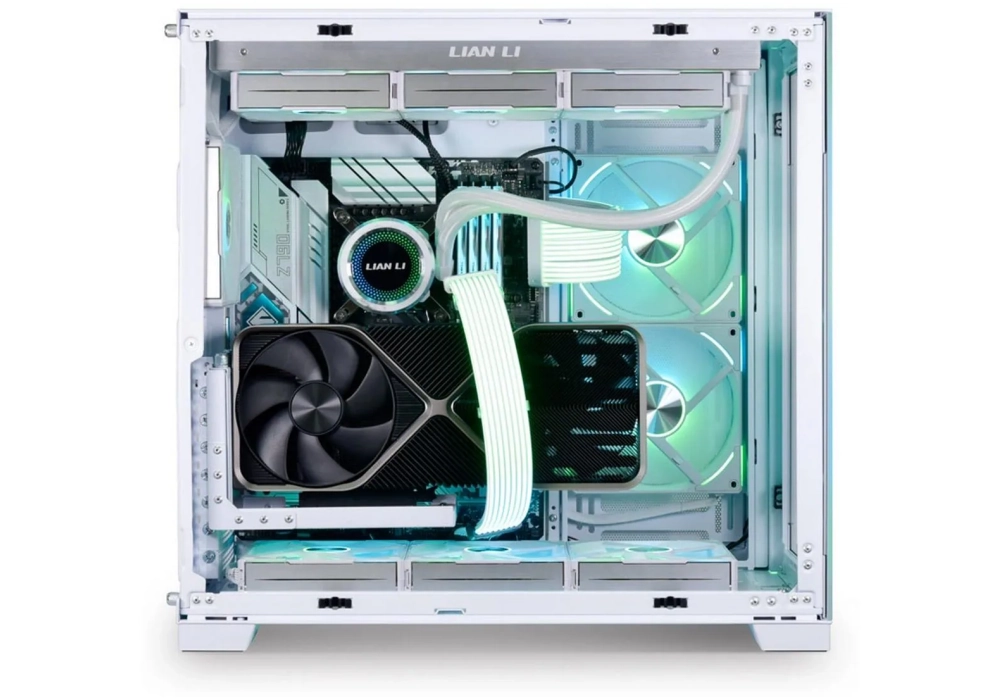 Lian Li Kit GPU vertical VG4-4-V2W Blanc