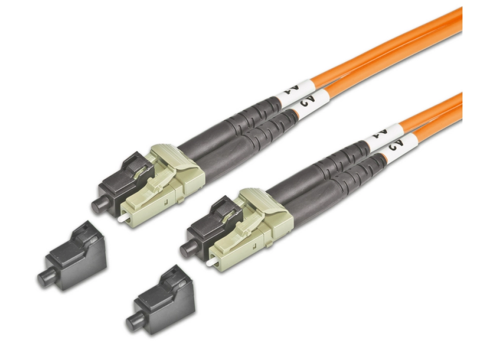 Lightwin Fibre Optic Cable MultiMode LC-LC OM2 (Duplex) - 2m