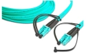 Lightwin Fibre Optic Cable Multimode LC-LC OM3 (Duplex) - 0.5m