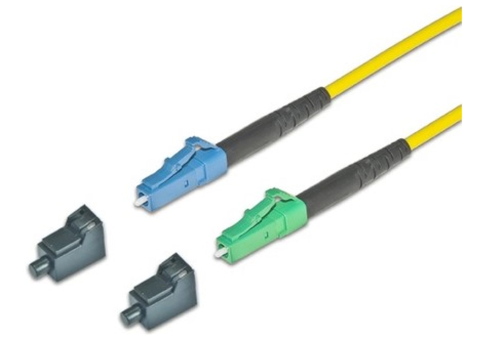 Lightwin Fibre Optic Cable Singlemode LC/APC-LC (Simplex) - 10m