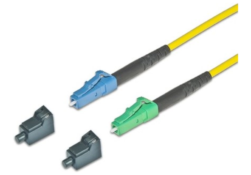 Lightwin Fibre Optic Cable Singlemode LC/APC-LC (Simplex) - 2m