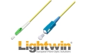 Lightwin Fibre Optic Cable Singlemode LC/APC-SC (Simplex) - 15m
