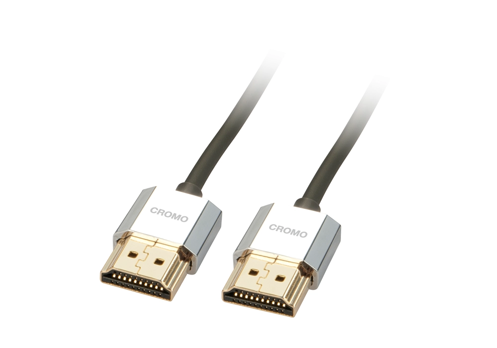 Lindy CROMO Ultra HD HDMI Slim Cable with Ethernet - 2.0 m